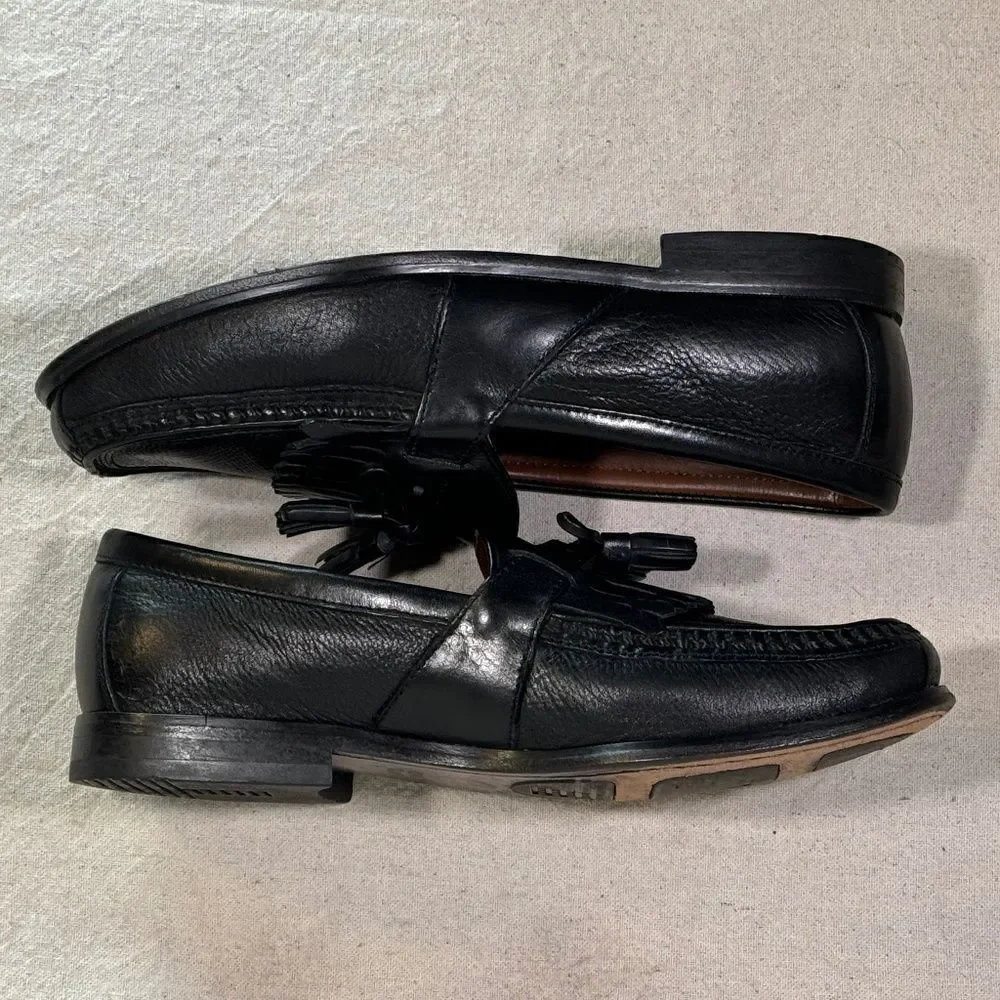 Johnston & Murphy Kiltie Tassel Loafers Moc Toe Mens Size 9.5M